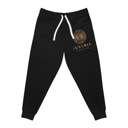 Luxuria Athletic Joggers - Stylish Black Sweatpants for Workout and Leisure
